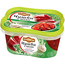 Салата Олинеза Чушки с Чесън