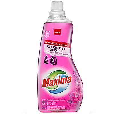 Гел за Пране Sano Maxima Мека Коприна 1,5л Концентрат