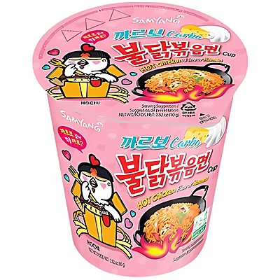 Нудли SamYang Buldak Hot Chicken Carbonara