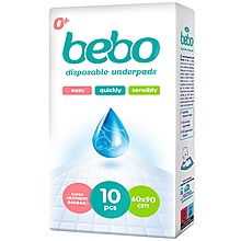 Подложки bebo за Еднократна Употреба 60/90см Висока Защита 0+ мес.