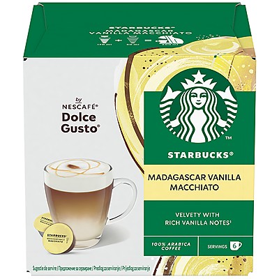 Кафе Starbucks Макиато Мадагаскарска Ванилия Dolce Gusto