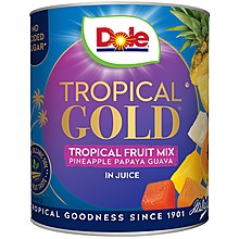 Dole Tropical Gold Тропически Плодове Парчета в Сок без Добавена Захар