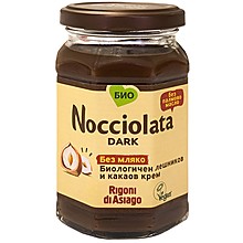 Био Какаов Крем Rigoni di Asiago Nocciolata Без Мляко с Лешници 19%