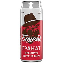 Бира Бохемъ Гранат Червена 4,6% Кен