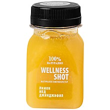 Уелнес Шот с Лимон, Мед и Джинджифил