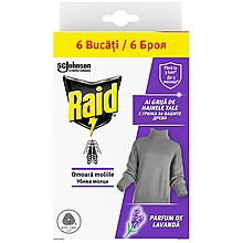 Ароматизиращ Гел Против Молци Raid с Лавандула