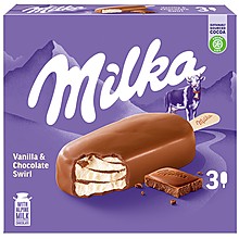 Сладолед Milka Ванилия с Млечен Шоколад