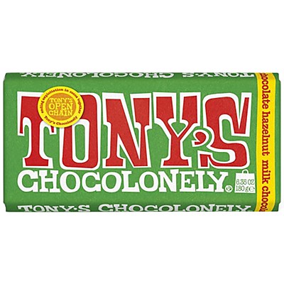 Шоколад Tony's Chocolonely Млечен с Лешници