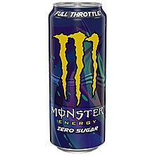 Енергийна Напитка Monster Full Throttle без Захар