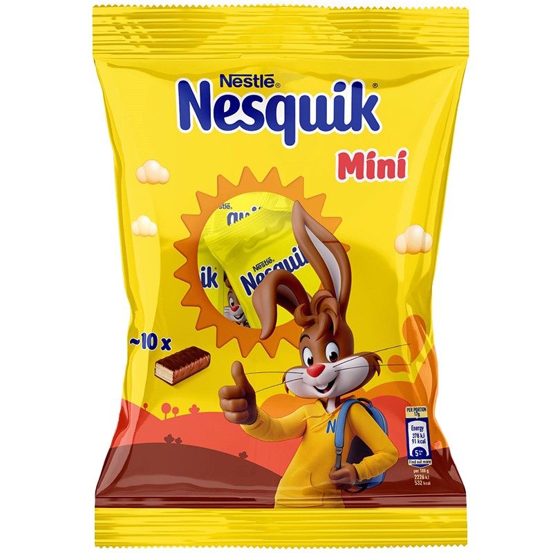 Вафли Nesquik Мини - eBag.bg
