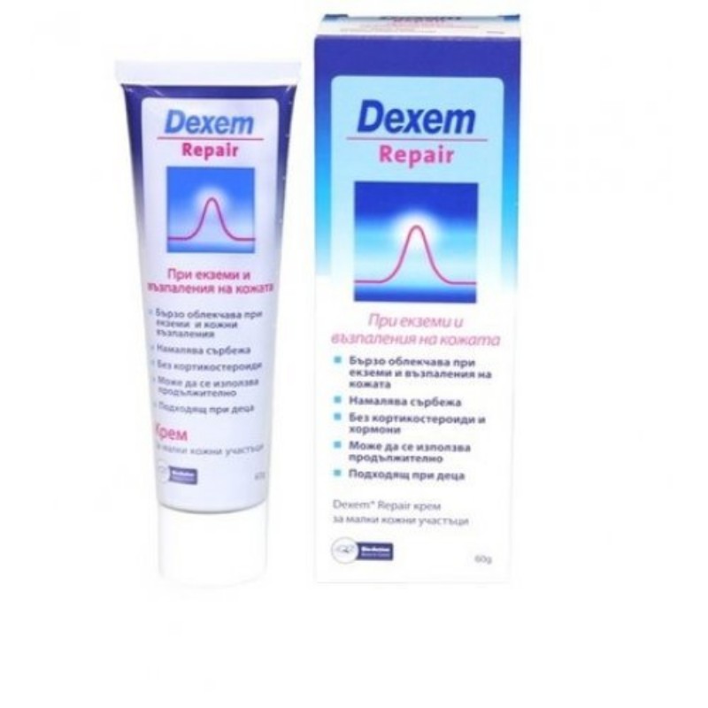 Dexem Repair Крем При Екземи, Псориазис И Възпаления На Кожата 60гр ...
