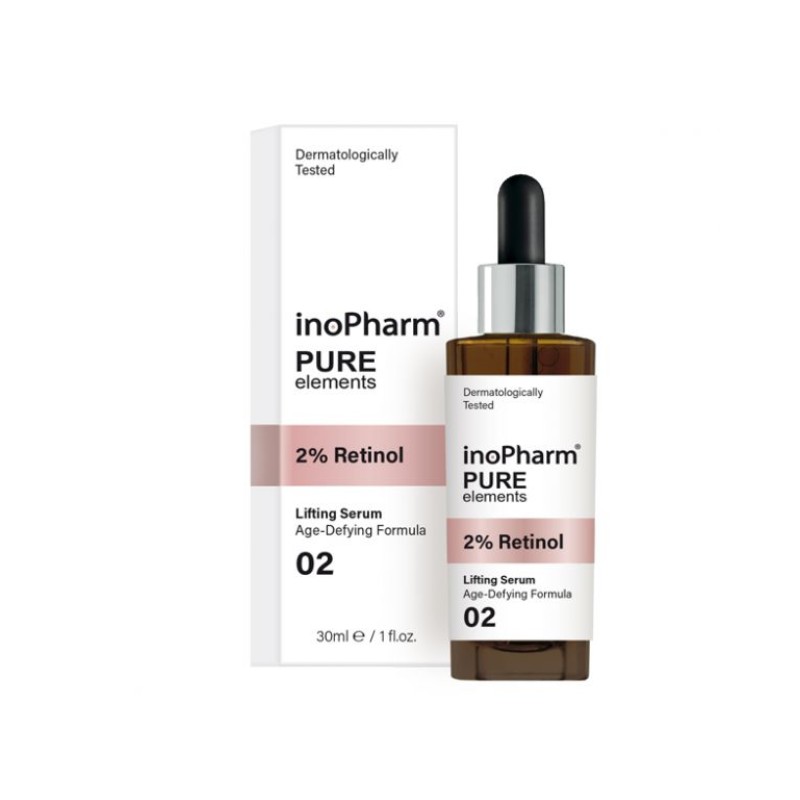 Inopharm Pure Elements Серум За Лице С 2% Ретинол 30мл - Benu - eBag.bg