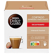 Кафе Nescafe Dolce Gusto Cortado Espresso Macchiato Безкофеиново Капсули