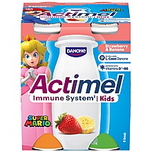 Млечна Напитка Actimel Kids Ягода Банан