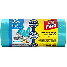 Торби за Смет Fino Цветни 35л с Аромат Кокос