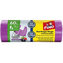 Торби за Смет Fino Цветни 60л с Аромат Горски Плодове