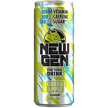 Функционална Напитка New Gen Зелена Ябълка