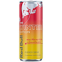 Енергийна Напитка Red Bull The Winter Edition Вкус Ябълка Фуджи и Джинджифил