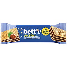 Био Вафла Bettr с Лешников и Какаов Крем без Добавена Захар Веган