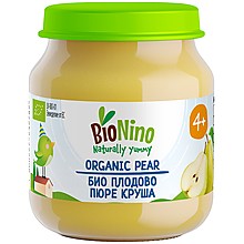 Био Пюре BioNino с Круша 4м+