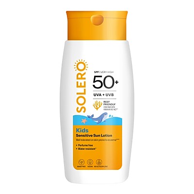 Solero Лосион За Деца За Чувствителна Кожа Spf50+ 200мл