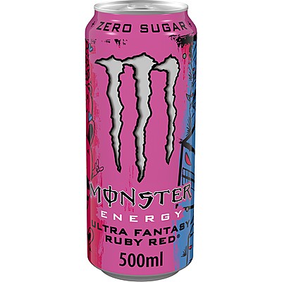 Енергийна Напитка Monster Ultra Fantasy Ruby Red Zero Sugar без Добавена Захар