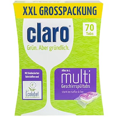 Еко Таблетки за Съдомиялна Claro Multi All in One