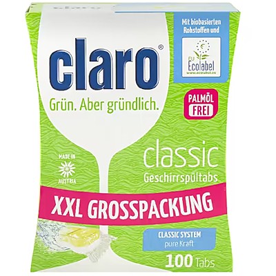Еко Таблетки за Съдомиялна Claro Classic