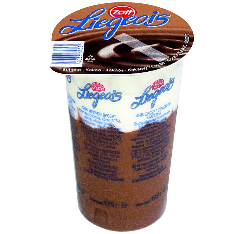 Пудинг Zott Шоколад и Сметана с цена от 1.19 лв. - eBag.bg