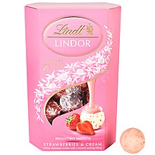 Шоколадови Бонбони Lindt Lindor Ягода 16 бр