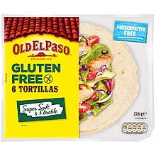 Тортили Old El Paso Безглутенови Без Консерванти 6 бр